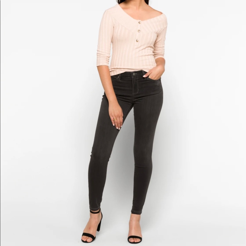 Liverpool Grey Skinny Jeans